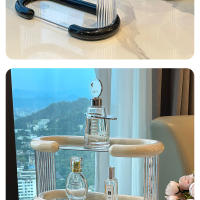 Estante De 3 Niveles De Acrílico Organizador De Maquillaje Para Baño Y Cocina Estuche De Almacenamiento Transparente Para Display De Muñecas - details 18