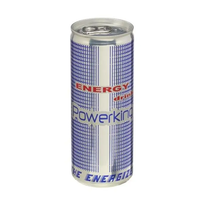 Bebida energetica nacional powerking original manzana melon y piña coco caja 24unidades surtidos de modelos a elegir - 1
