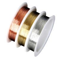Hilo De Cobre Para Joyería Resistente Al Envejecimiento Hilo De Artesanía Para Joyería Y Creaciones Artísticas Suministros De Metal Para Manualidades - details 4
