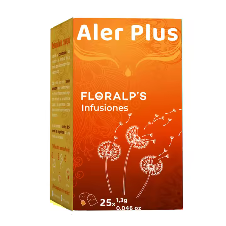 FLORALP'S -  Aler Plus – 25 Infusiones para Alergias con grosellero negro y fumaria - 1