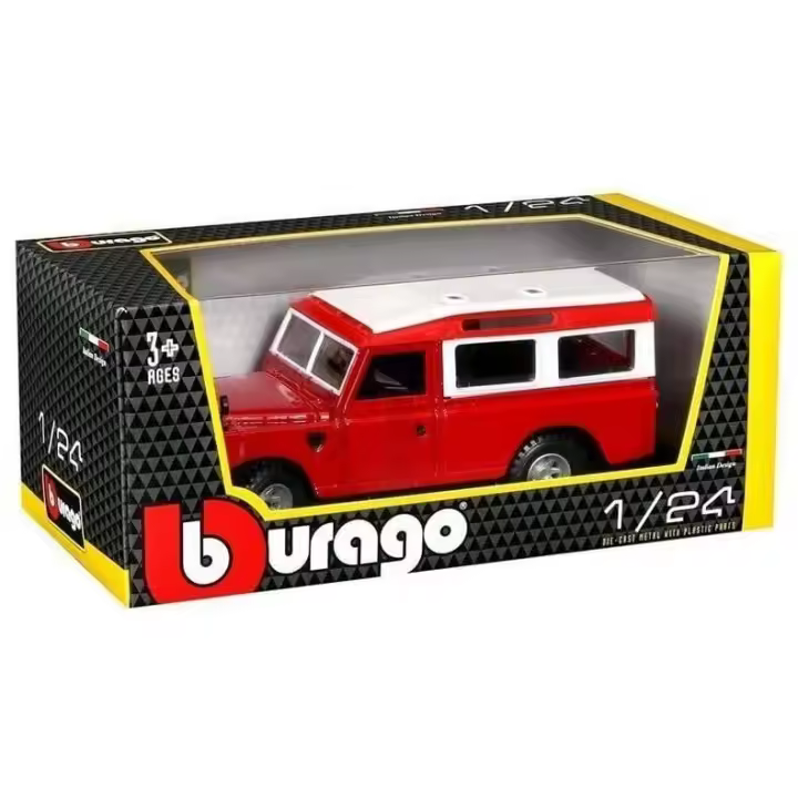 BURAGO LAND ROVER SERIES II ESCALA 1/24 DIECAST - 1