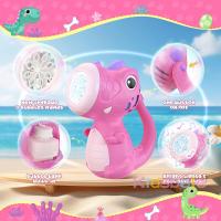 Máquina De Burbujas Automática Para Niños Dinosaurio Juguete De Agua Para El Jardín Regalo De Cumpleaños Para Niños Y Niñas - details 6