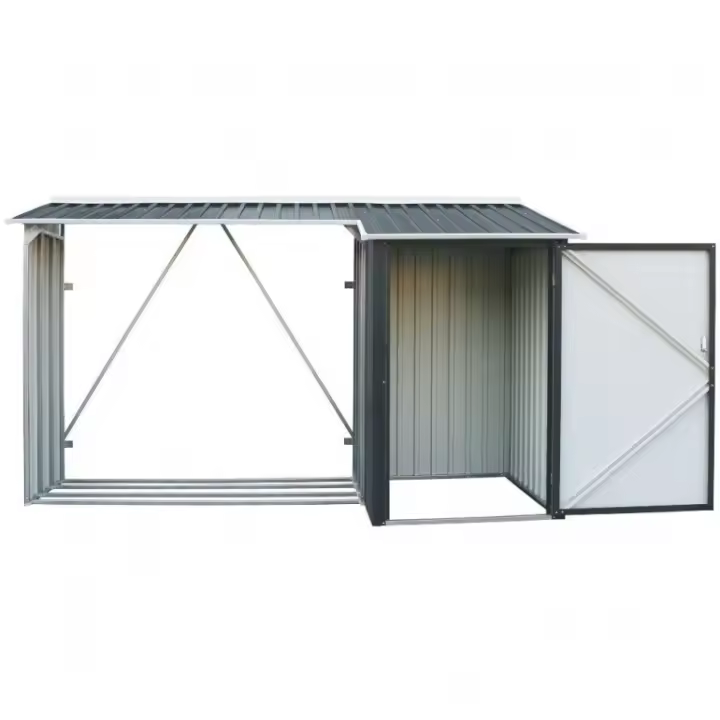 WoodStore de Madera con Almacenamiento Combo 8 'x 3' por Duramax, 272x108x160 cm - 1