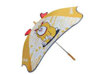 J.S ONDO Paraguas con DIBUJO ANIMADO OREJA ESTAMPADO Plegable, 60cm Cerrado para NIÑO O NIÑA, Automático, 8 Varillas Resistente al viento, idea para regalar - details 3