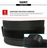 Cinturón De Soporte Para La Cintura AOLIKES 1PCS Para Levantamiento De Pesas Y Ejercicios De Agachamiento Fitness Y Entrenamiento De Espalda Y Lumbar Para Adultos - details 2