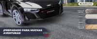 Mobiclinic Coche Eléctrico infantil niño Audi R8 Spyder Pedal Eléctrico Mando a Distancia 2.4G Luces LED Bluetooth y USB 107x58x48 MobiSporty - details 5
