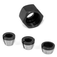 Adaptador De Collet De Fresa 6/6.35/8mm Accesorios Para Router Herramienta Para Máquina De Grabado Material De Acero Al Carbono Tamaños 6mm 6.35mm 8mm - details 9