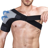 Músculo De Recuperación Deportiva Para Hombro Ajustable Para Hombres Y Mujeres Soporte De Estabilidad Espalda Alivio De Lesiones Tendinitis Prenda Compresora De Hombro - details 10