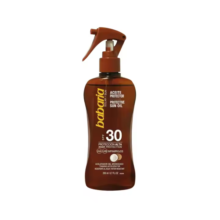 Babaria Sol Aceite Protector Solar Coco Spray Spf30 200 Ml + After Sun 100 Ml Unisex - 1