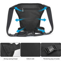 Bolsa De Pierna Para Motocicleta De Tela Oxford Impermeable Para Hombres Y Mujeres Bolsa De Cintura Para Ciclismo Al Aire Libre - details 3