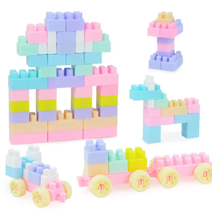 Juguetes Educativos De Construcción Pequeña Partícula Creativos Para Niños Bloques Multicolores Regalo Ideal Para Niños Aprendizaje Y Diversion - 1