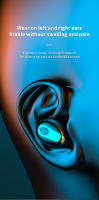 Mini Auriculares Inalámbricos Bluetooth Estilo Deportivo Con Bass Fuerte Universal Para Android Y Apple Control De Volumen Y Cancelación De Ruido Activo - details 5
