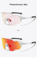 Gafas De Ciclismo Unisex Photochromic UV400 Lentes De Película De Color Para Hombres Y Mujeres Gafas De Sol Para Bicicleta - details 9