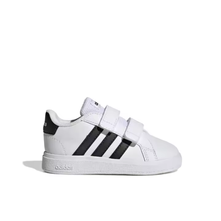 ZAPATILLAS SIN CORDONES BEBE ADIDAS GRAND COURT 2.0 BLANCAS-19 EUR - 1