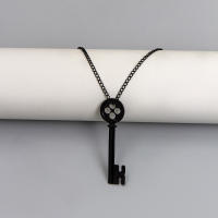 Collar Colgante De Botón Negro Para Cosplay De Coraline Pulsera De La Puerta Secreta Accesorios De Película Unisex - details 0