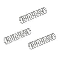3pcs Resorte De Válvula De Trumpet En Acero Inoxidable Accesorios De Repuesto Para Instrumentos Musicales Plata Cobre - details 4