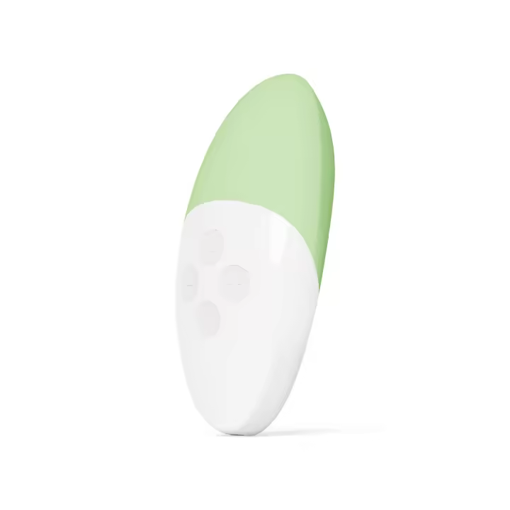 LELO SIRI™ 3 PISTACHIO CREAM - Estimulador de clítoris activado por sonido – Recoge las vibraciones del sonido y las transfiere – Silicona biocompatible. - 1