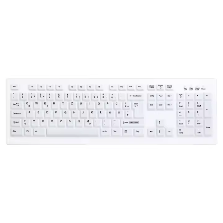 CHERRY Teclado Lava-desi pad numérico Blanco - 1