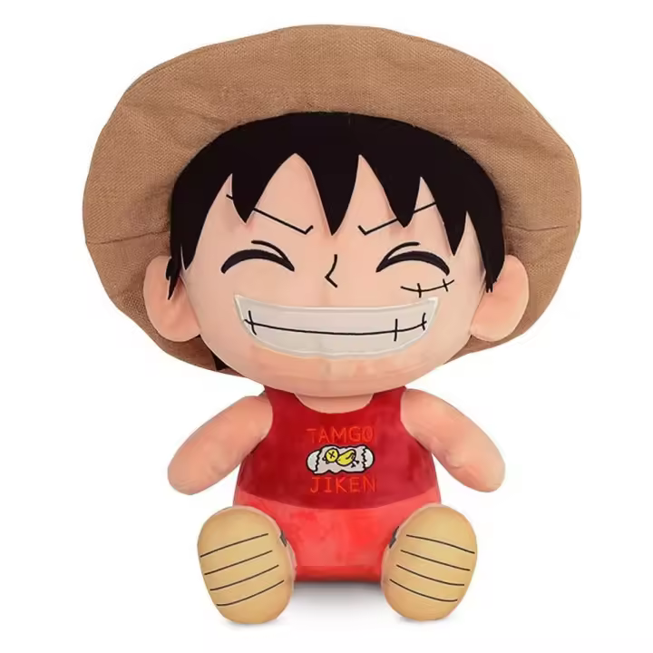 PELUCHE ONE PIECE - MONKEY D. LUFFY 25 CM, 760024625, PLAY BY PLAY, TIENDA CON LICENCIA OFICIAL - 1