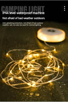 Lámpara De Cadena LED RGB Portátil Para Camping Y Fiestas Decoración De Navidad Tipo-C Recargable 10M Colorible Y Impermeable - details 13