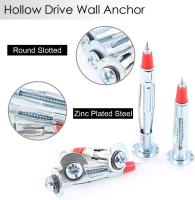 Tornillos De Anclaje Para Pared Hueca De Acero Galvanizado En Zn Tornillo De Empuje Para Drywall Set De Bolígrafo Molly Pesado 46mm - details 1