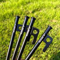 Hikevictor 4Pcs Palos De Tenda De 8 Pulgadas Accesorios De Tenda De Acero Fuerte Para Camping Canopy Awaníng - details 2