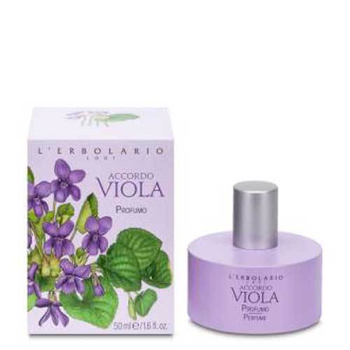Perfume L'Erbolario Accordo Violeta 50Ml - Fragancia Femenina y Delicada