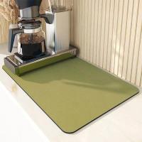 VIKAMA Tapetes Para Mesa De Café Individual 30x40CM Absorbentes De Diatomeas Mini Alfombra Para Cocina Decoración De Comedor - details 6