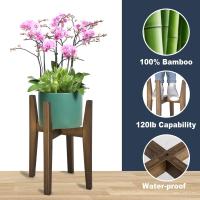 Soporte Para Plantas De Madera Sólida Ajustable Para Decoración Del Hogar Y Jardín Fácil De Montar Estantería Para Macetas De Patio - details 5