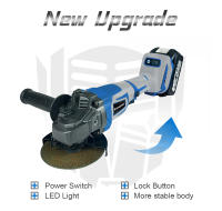 Kamolee M14 Mezcladora De Ángulo Inalámbrica 125MM/100MM 18500RPM 3 Velocidades Compatible Con Batería Makita 18V Herramienta De Corte Potente Para DIY - details 1