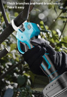 Tijeras De Poda Eléctricas Sin Escobillas Para Jardín Compatible Con Batería Makita 18-21V (no Incluye Batería) Longitud De Corte 25mm - details 1