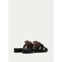 Sandalias planas de Mujer HISPANITAS HV243268 PALA CADENA NEGRO 32463 24V - details 1