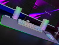 Mars Gaming MSRGB2, Altavoces Bluetooth 5.3 15W, Procesador de Sonido DSP, Iluminación RGB Dinámica, Frontal Total Mesh, Altavoces Compactos con Caja de Control, Entrada Jack de 3.5mm y USB, Altavoces en Negro o Blanco - details 1