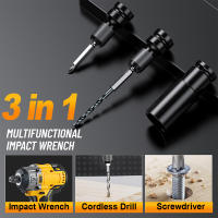 Llave De Impacto Eléctrica Sin Cable WOZOBUY 1/2", Torque Máximo 236 Ft-lbs (320N.m), Motor Sin Escobillas, Incluye Luz LED De Trabajo - details 5