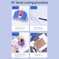 Cortadora De Papel Aibecy Trimmer De Escritorio Soporte De Superficie Inclinada a 45° O Plana a 90° Con Diseño De Bloqueo De Seguridad Para Manualidades Y Fotos - details 12