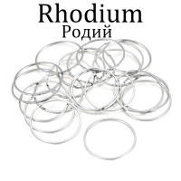 20-50Pcs Anillos Redondos Para Pendientes De 8-60mm Conectores De Hilo De Aro Para Fabricación De Joyas DIY Accesorios De Anillos Cerrados De Metal Para Manualidades - details 11