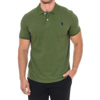 U.S. Polo Assn.-Polo de manga corta 67940 para Hombre