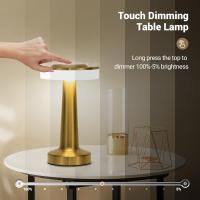 Lámpara De Mesa Retro LED Recargable Luz Nocturna Para Decoración De Habitación Sala De Estar Café Luces De Camping Iluminación De Escritorio - details 2