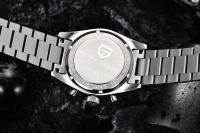 Reloj De Pulsera De Cuarzo Para Hombre PAGANI DESIGN 2024 Con Gran Flecha Lunar Y Cronógrafo Retro De Lujo Vidrio De Zafiro Resistente Al Agua Y Shock - details 16