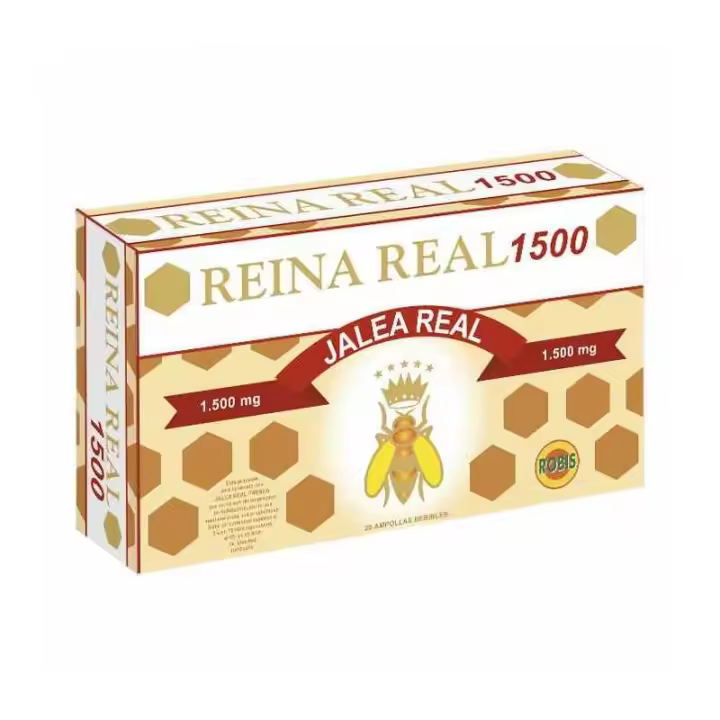 Robis Jalea Real Reina Real 1500 20 Ampollas Multivitaminas - 1