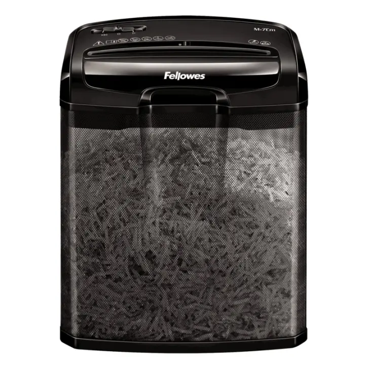 Fellowes m-7cm destructora de papel manual corte en particulas - destruye hasta 7 hojas - 13l - 1