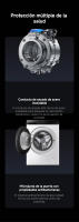 Oficial | Lavadora Secadora Xiaomi Mijia Pro 9kg, Lavadora Secadora, Clase A-25%/D, 1400 RPM, Vapor Refrescante, Doble Dosificación Automática, Lavado Ultrarrápido, 14 Programas, Control Inteligente, Blanco, Clase D - details 19