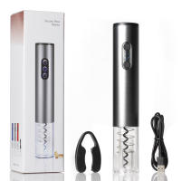 Apretador De Botellas Eléctrico Rojo Cortador De Sellado De Vino Automático Aperturador De Botellas Y Latas Para La Cocina Y El Hogar Accesorios De Cocina - details 5