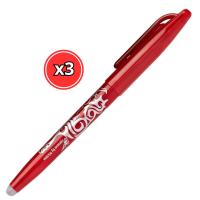 BOLIGRAFO BORRABLE PILOT FRIXION BALL 0.7 PACK DE 3 UNIDADES / COLORES VARIADOS: NEGRO, AZUL ROJO Y VERDE - details 2