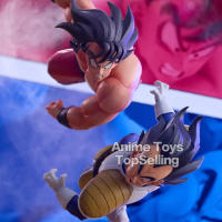 Figura De Acción Dragon Ball Z Goku Vs Vegeta 23cm PVC Coleccionable Regalo Para Fans De La Animación Japonesa Escala 1/6 - details 0