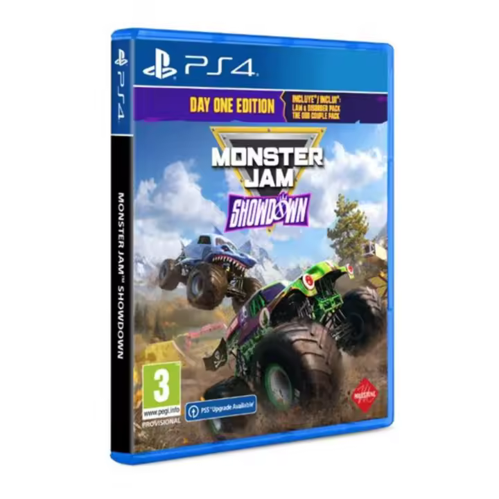 MONSTER JAM SHOWDOWN  PS4  PAL ESPAÑA FISICO ESPAÑOL  PRECINTADO - Videotec - 1