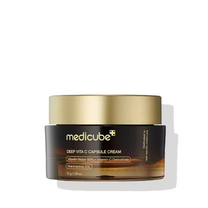 Medicube Deep Vita C Capsule Cream – Crema Iluminadora con Vitamina C y Cápsulas Activas (55g) - 1