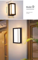 Lámpara De Pared LED Con Sensor De Movimiento AC85-265V ABS Impermeable Luz De Interior Y Exterior Para Iluminación De Pasillos En El Hogar - details 11