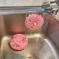 Juego De Esponja Para Lavar Platos Con Ventosa No Esmerilante Donut Set Con Ventosa Drenaje Rápido Cepillo Para Lavar La Cocina - details 3