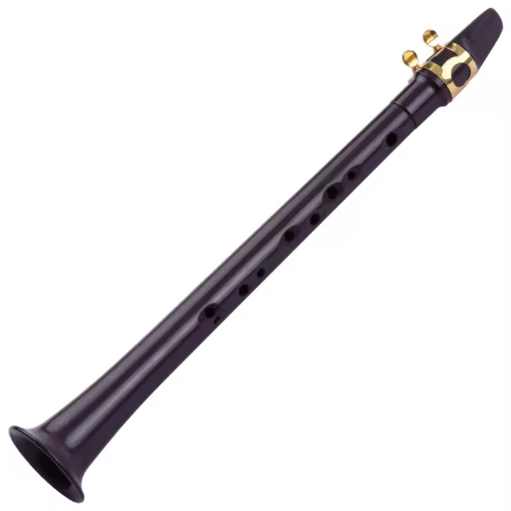 Saxofón Mini De Bolsillo C Con 11 Agujeros ABS Con Boquilla De Alto Y Lígula 4 Piezas De Regalos 8 Piezas De Almohadillas Dentales Carteles De Dedos Y Paño De Limpieza - 1